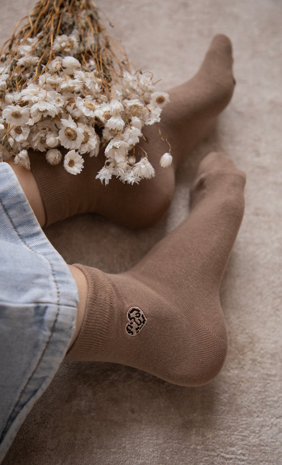 Little Wild Heart Camel - Socks