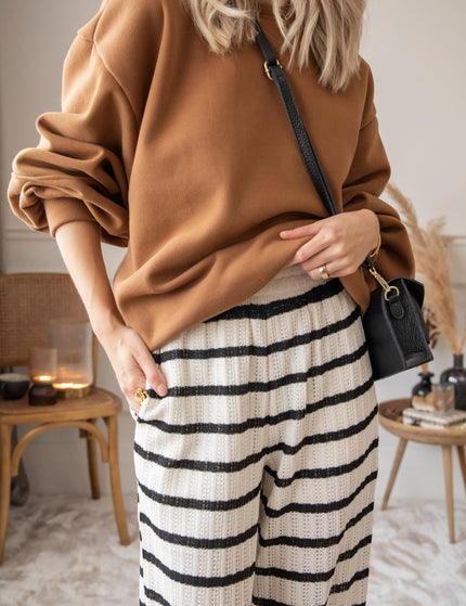 Harmony Stripes Black/White - Pants