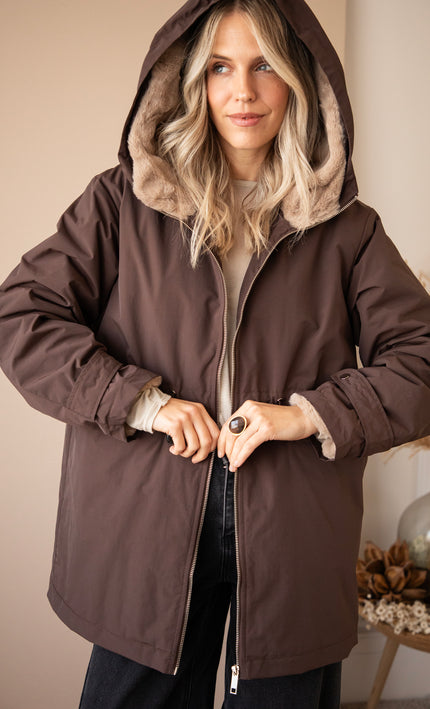 Weather Ready Brown/Beige - Coat