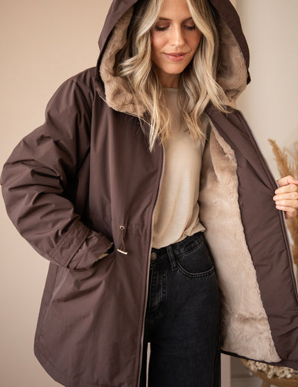 Weather Ready Brown/Beige - Coat