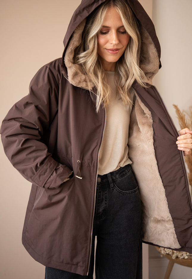 Weather Ready Brown/Beige - Coat