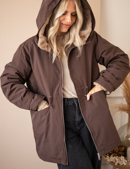 Weather Ready Brown/Beige - Coat