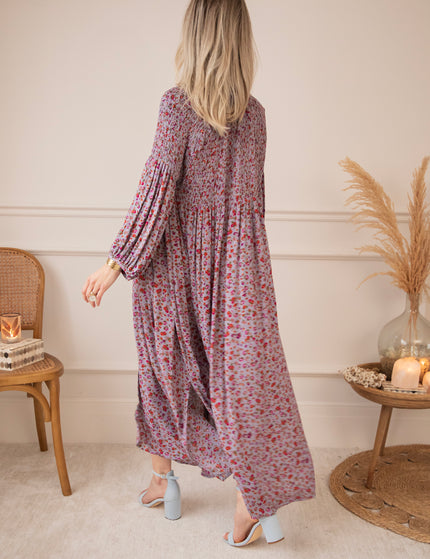 Joyce Bloom Lila - Maxi Jurk