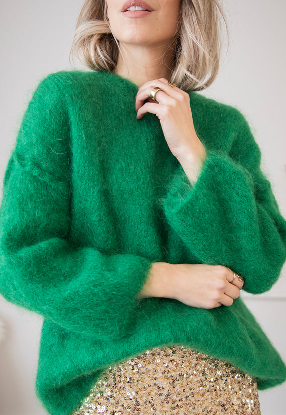 Comfort Me Dark Green - Sweater