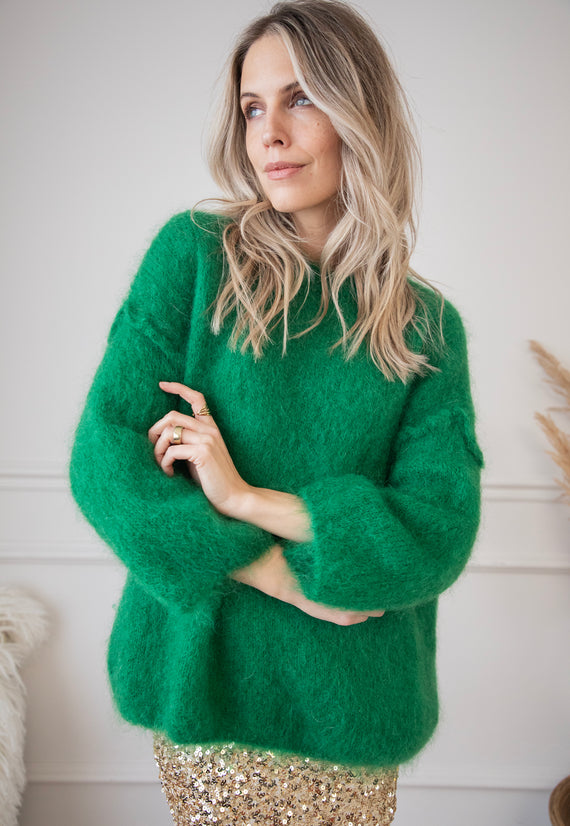 Comfort Me Dark Green - Sweater