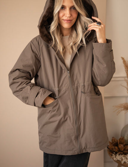Weather Ready Khaki/Brown - Jacket