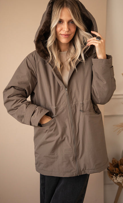 Weather Ready Khaki/Brown - Jacket