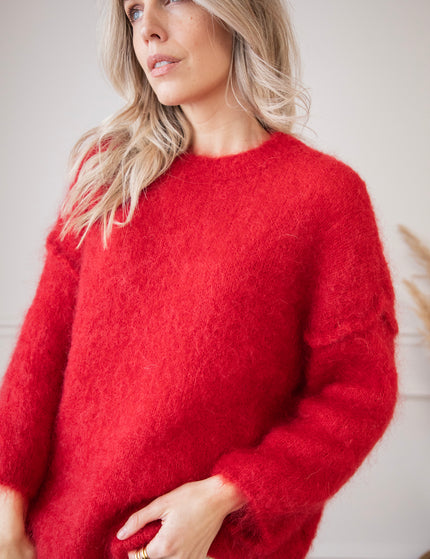 Comfort Me Red - Sweater