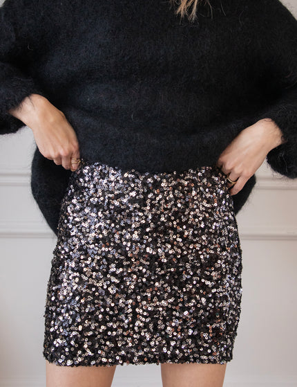 Sparkle All The Way Black - Skirt