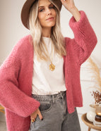 Strickjacke - Bernadette Odette - Rosa