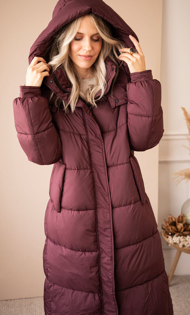 Wrapped Up Puffer Mulberry - Jas