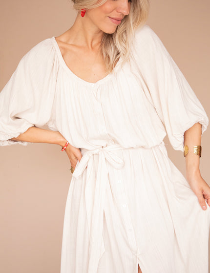 Lavina Beige - Maxi Jurk