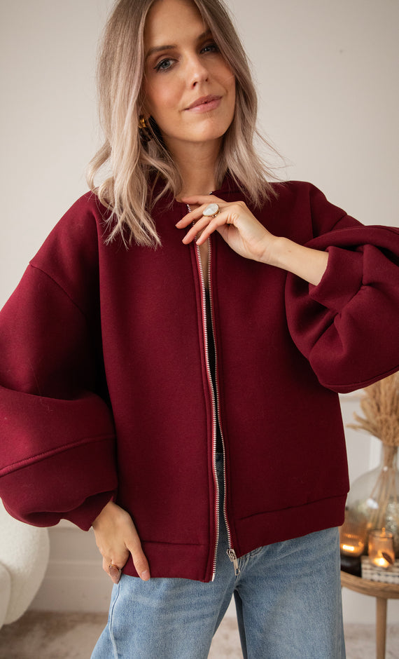 Snuggle Up Burgundy - Vest