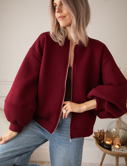 Snuggle Up Burgundy - Vest