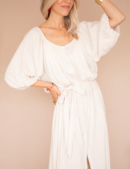 Lavina Beige - Maxi Jurk