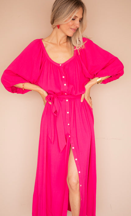 Maxikleid - Lavina - Fuchsia