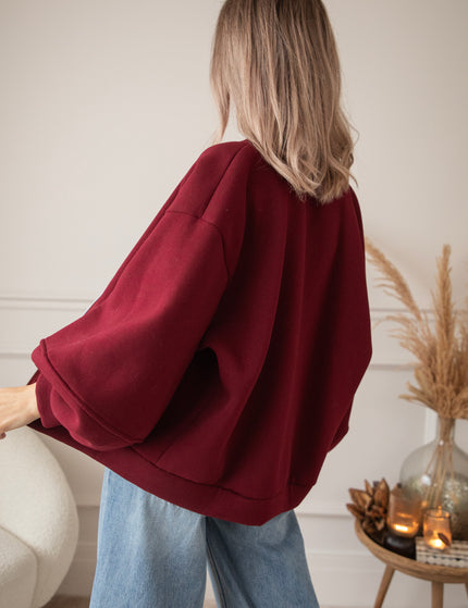 Snuggle Up Burgundy - Vest