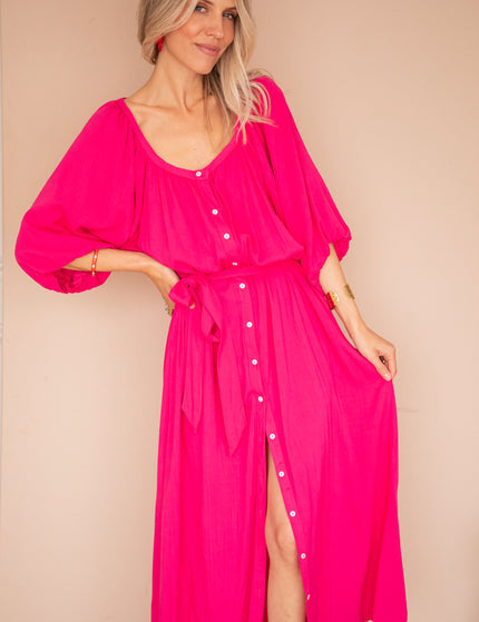 Maxikleid - Lavina - Fuchsia