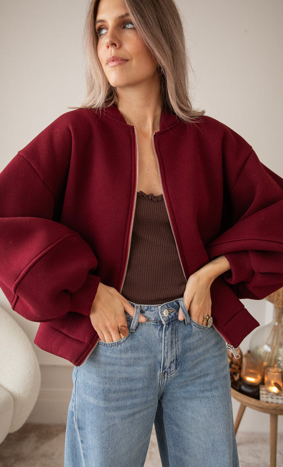 Snuggle Up Burgundy - Vest