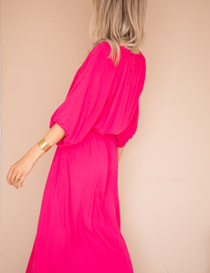 Maxikleid - Lavina - Fuchsia