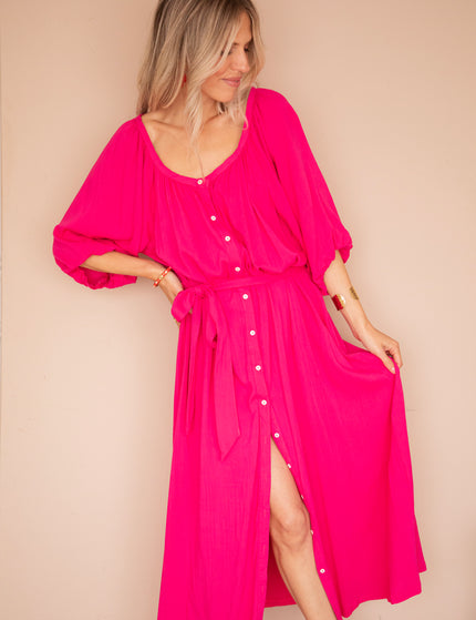 Maxikleid - Lavina - Fuchsia