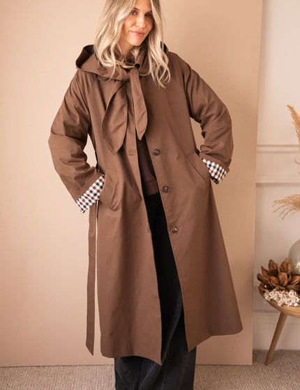 Check Within Brown - Jacket