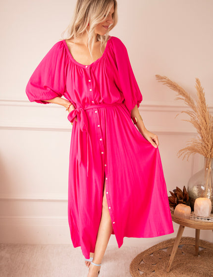 Maxikleid - Lavina - Fuchsia