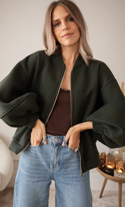 Snuggle Up Kaki - Vest