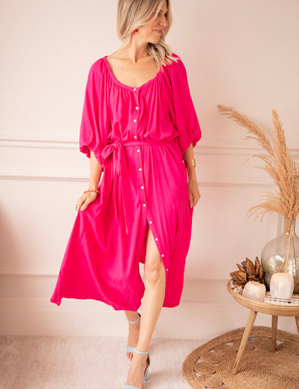 Maxikleid - Lavina - Fuchsia