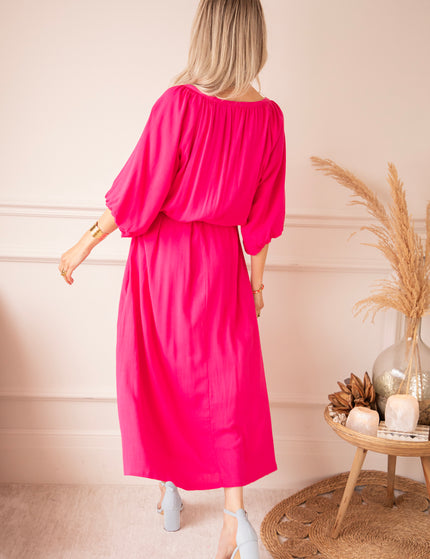 Maxikleid - Lavina - Fuchsia