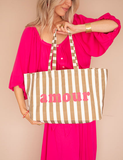 Love Is Sweet Brown - Canvas Tas