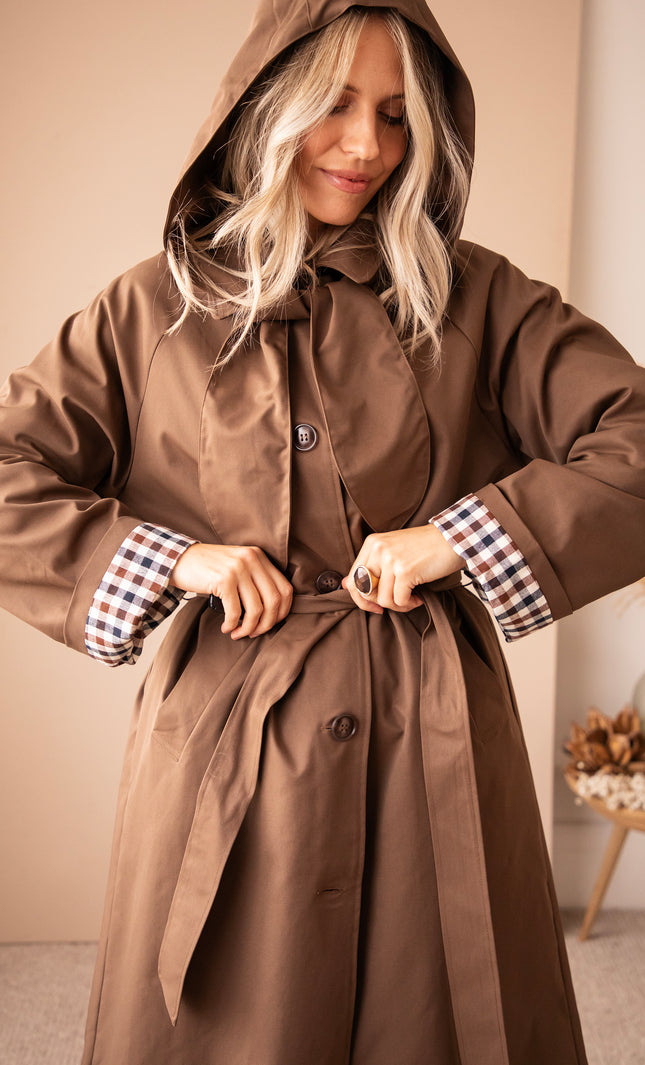 Check Within Brown - Jas