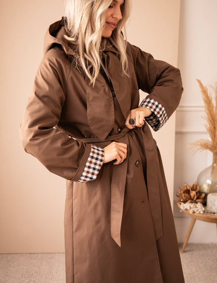 Check Within Brown - Jacket