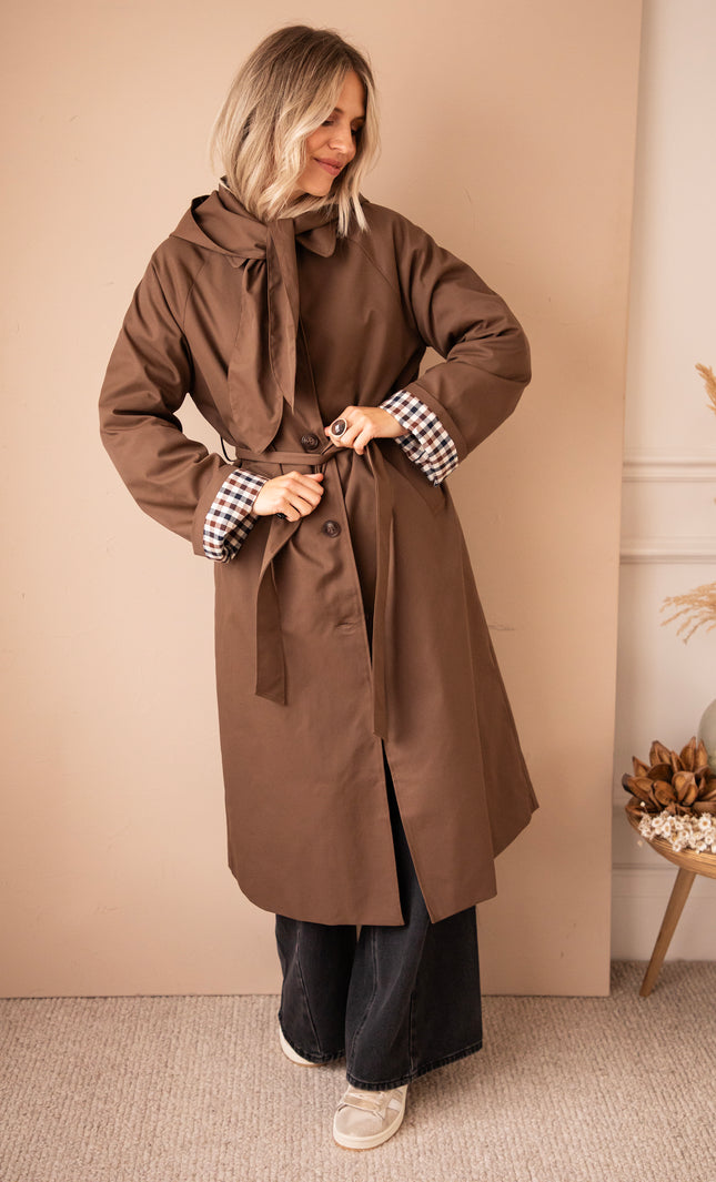 Check Within Brown - Jas