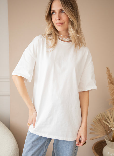 T-Shirt - Essential Base - Weiß