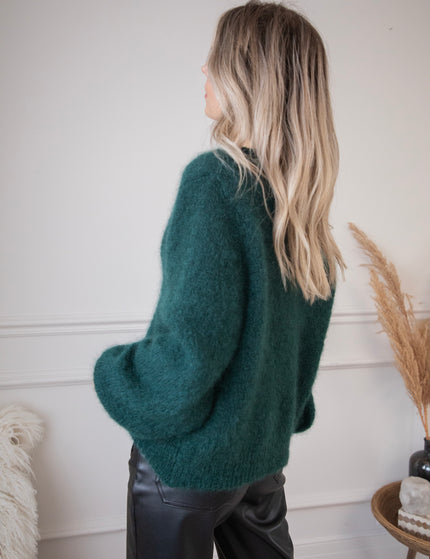 Meryl Dark Green - Cardigan