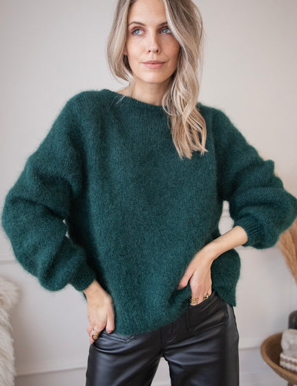 Meryl Dark Green - Cardigan