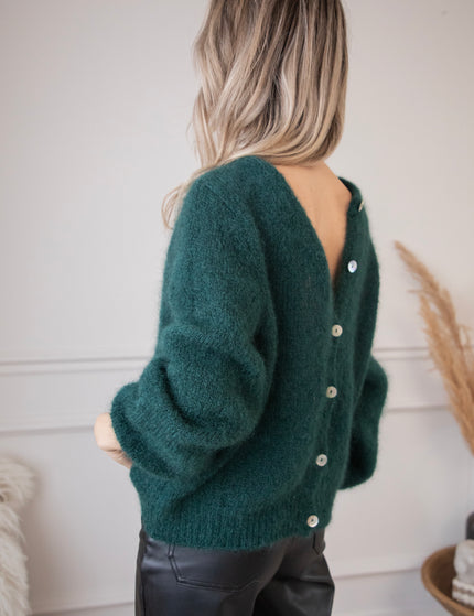 Meryl Dark Green - Cardigan