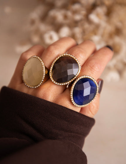 Romy Rocks Mocha - Ring