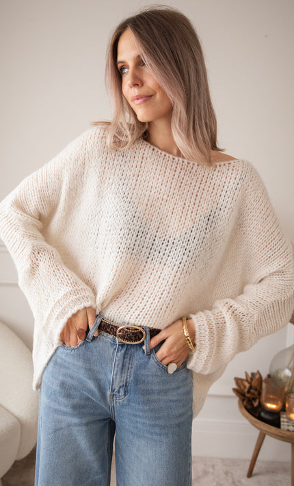 Emmy Beige - Sweater