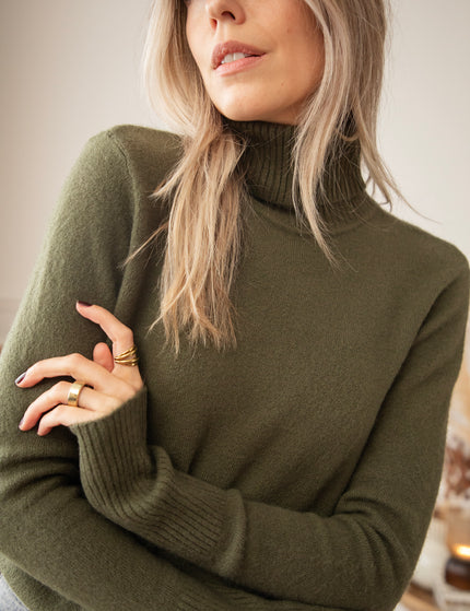 Pullover - Comfy Billie Turtle - Khaki