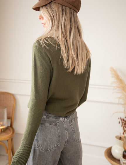 Pullover - Comfy Billie Turtle - Khaki