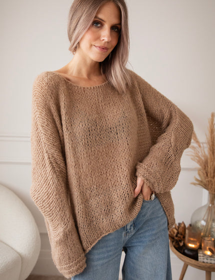 Pullover - Emmy - Camel