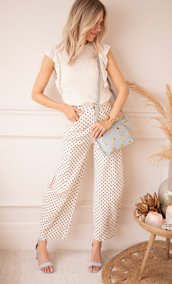 Billie Dot Beige - Jeans