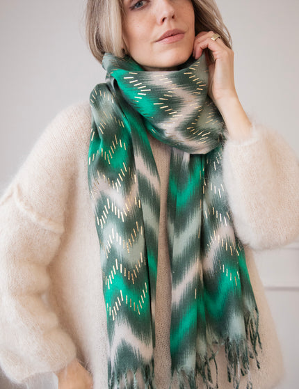 Waves Of Sprinkles Mint Mix - Scarf