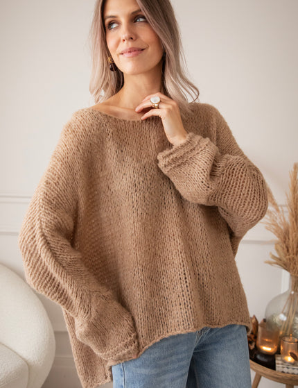 Pullover - Emmy - Camel