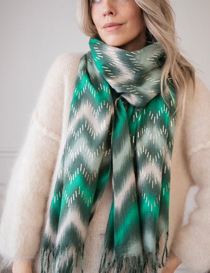 Waves Of Sprinkles Mint Mix - Scarf