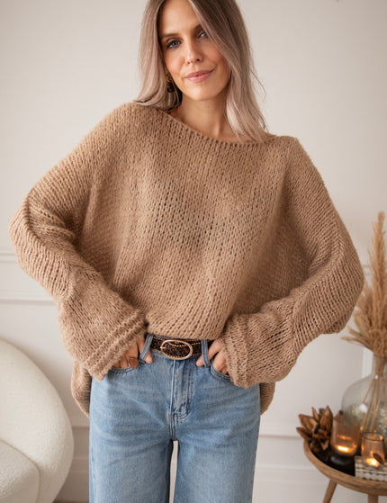 Pullover - Emmy - Camel