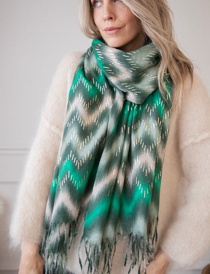 Waves Of Sprinkles Mint Mix - Scarf