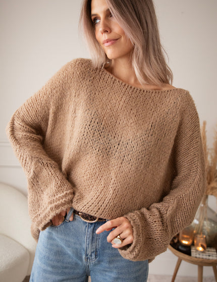 Pullover - Emmy - Camel